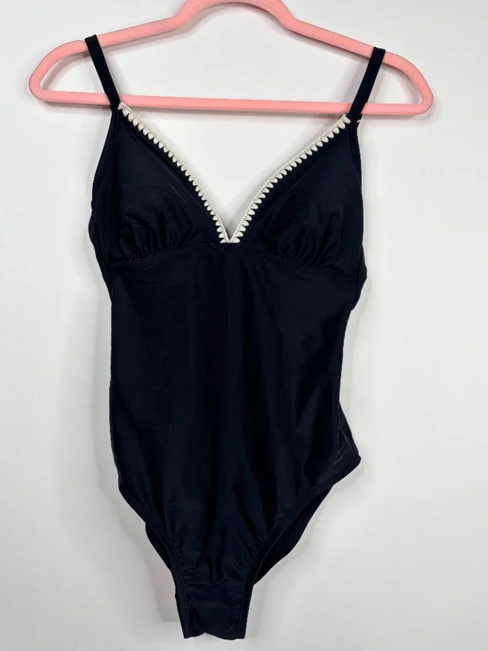 NWT Kona Sol Crochet Shell Stitch Medium Coverage One Piece Swimsuit #A3241